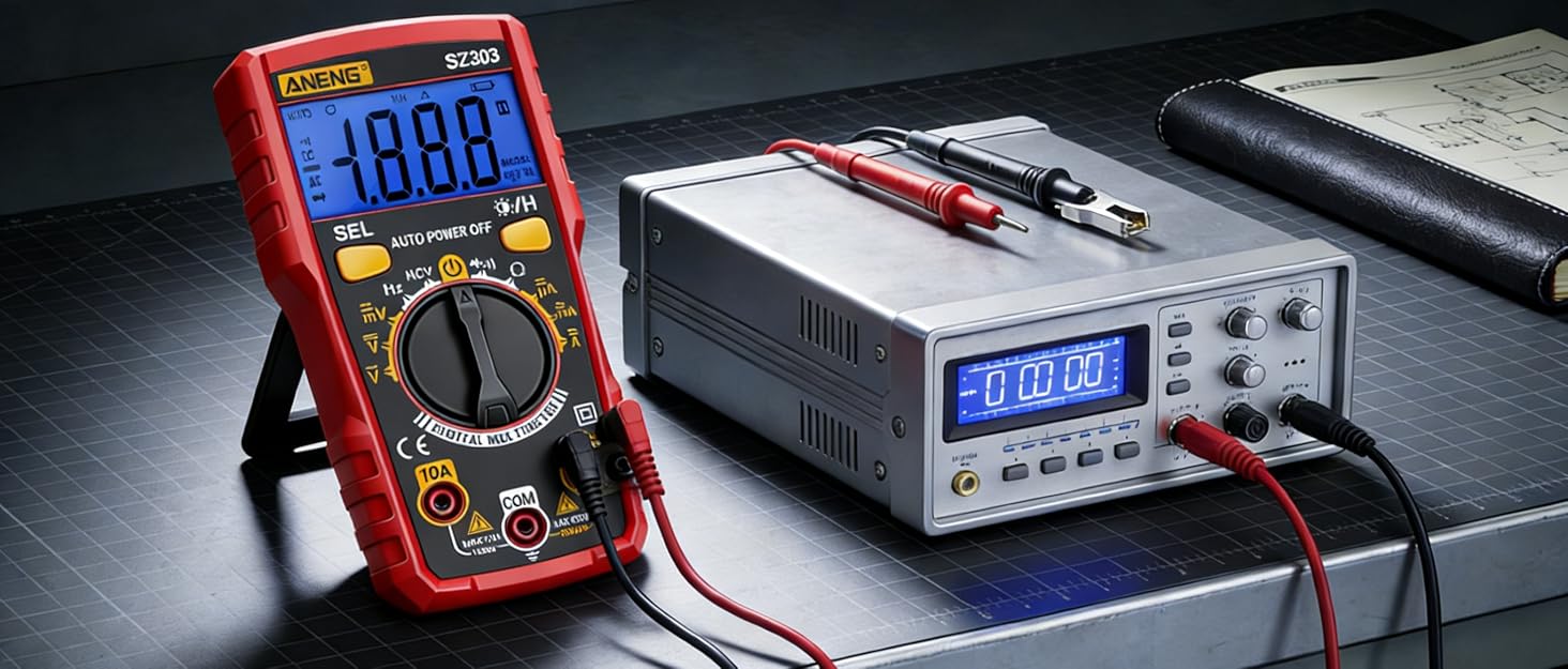 Multimeter Kit with Non Contact Voltage Tester