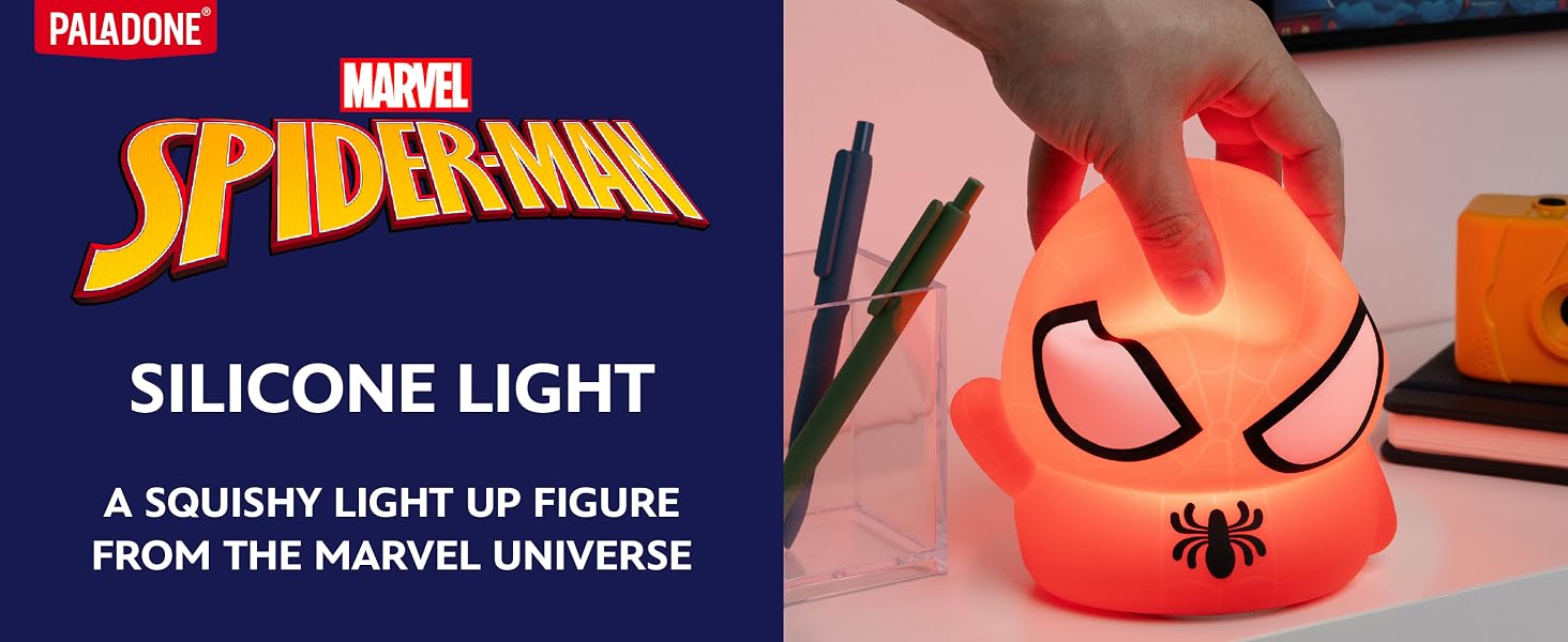 spiderman silicon light