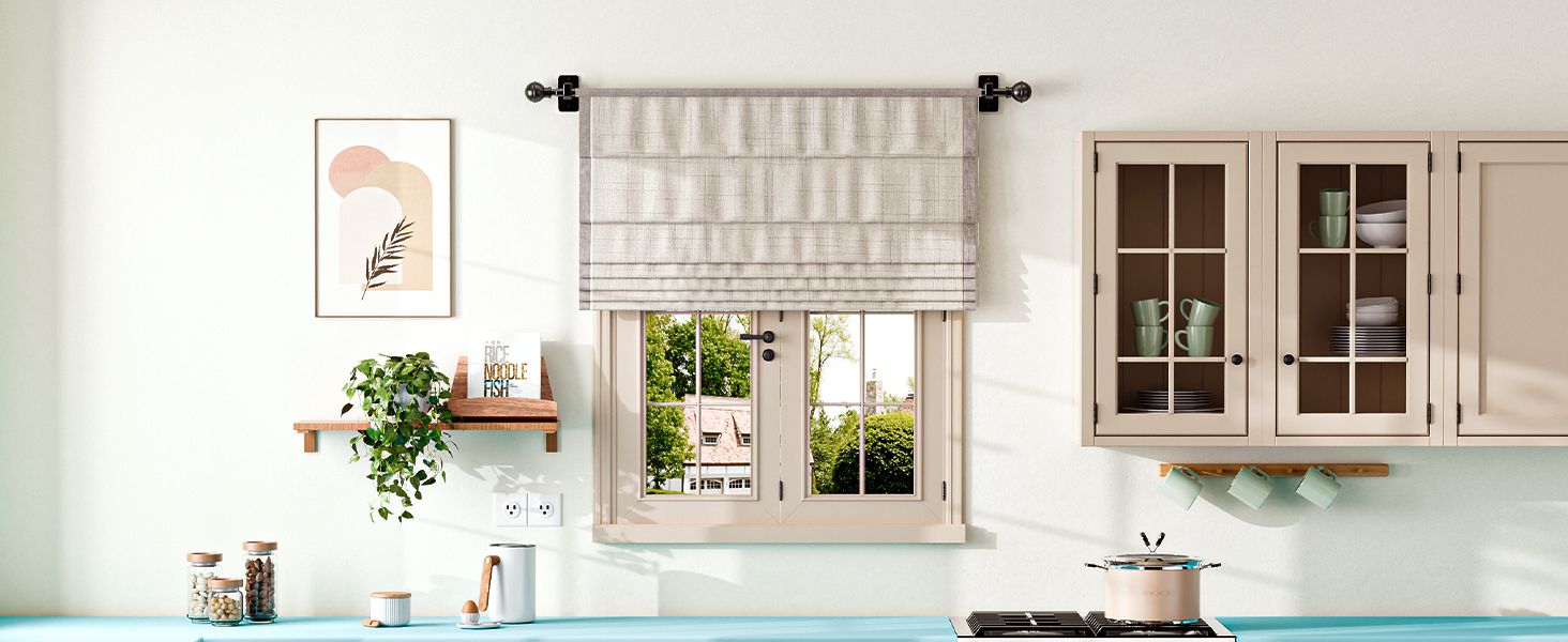 curtain rods no drilling
