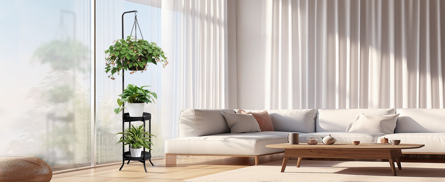 tall plant stand