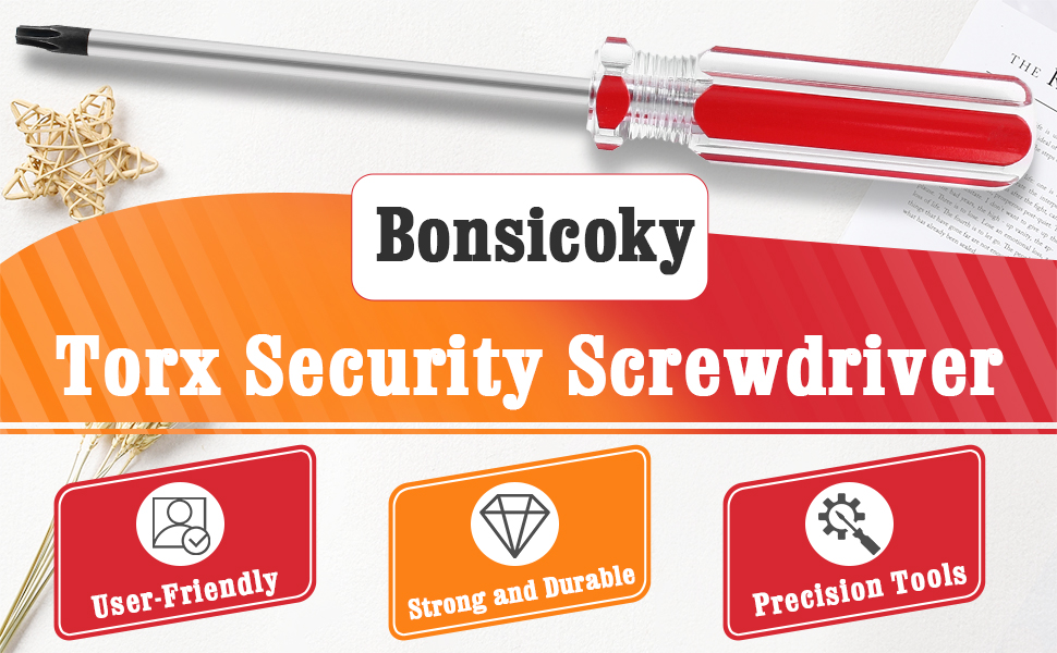 Bonsicoky Torx Security Screwdriver