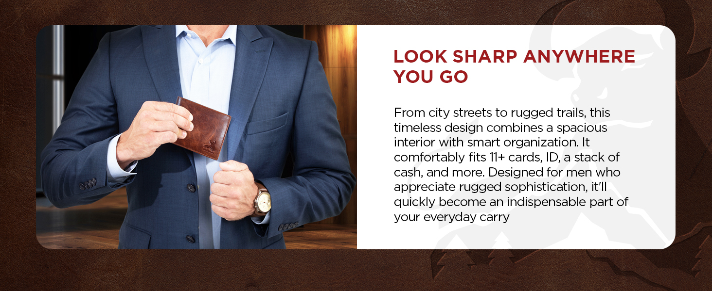 Look sharp anywhere you go