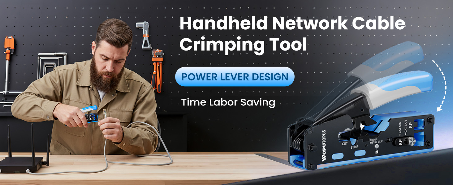 RJ45 Crimp Tool Kit