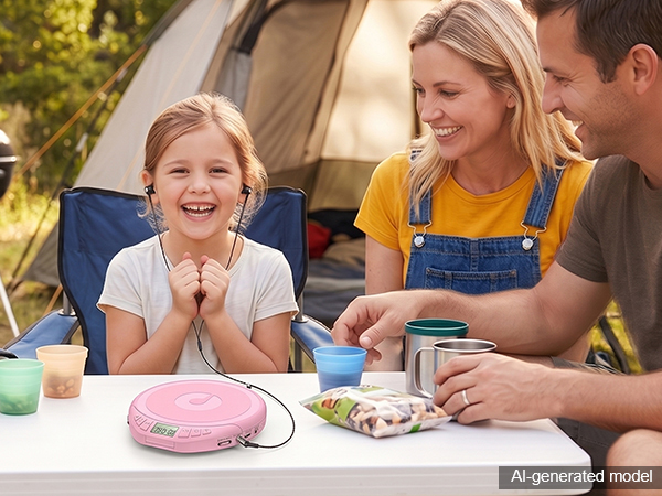 CD Player for Camping