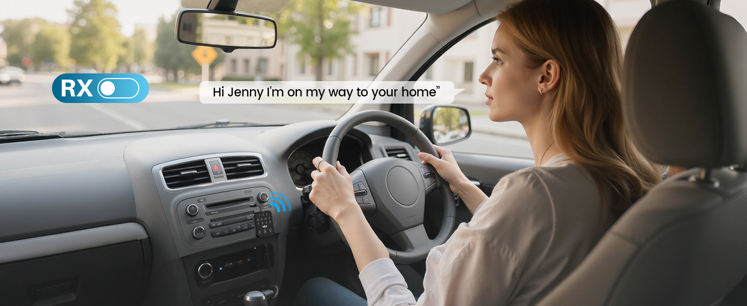 bluetooth aux adapter for car stereo