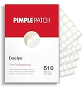 Pimple Patches for Face, 3 Size 510 Counts Acne Patches, Hydrocolloid Patches for Covering Zits a...