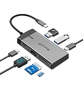 SmartQ H352 USB C Hub, USB-C Hub (7-in-1) with 4K HDMI, 100W Power Delivery, USB-C and 2 USB-A 5 ...