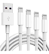 TUMABER 5 Pack Apple MFi Certified iPhone Charger Cable 3Ft, Lightning to USB Cord 3 Foot, 2.4A F...