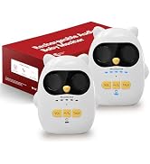 Audio Baby Monitor with Rechargeable Battery, Full-Duplex Wireless Intercom with 1000Ft Range, Ba...