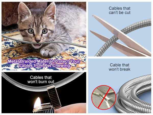 cat proof charging cable