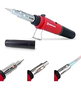 Berkling BSG-568 3-IN-1 Cordless Butane Gas Soldering Iron, Heat Gun Blower, Mini Torch - Self-Ig...