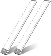 LEPOTEC 54 LED Under Cabinet Light, Pantry Light for Mom, 2500mah Rechargeable Wireless Motion Se...