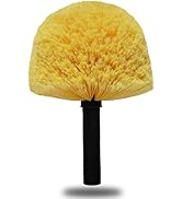 Tockrop Twist-On Cobweb Duster Head Brush - Efficient Indoor & Outdoor Spider Web Cleaning Soluti...