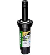 Rain Bird 1803DSHPRS Pressure Regulating (PRS) Professional Dual Spray Pop-Up Sprinkler, 180° Hal...