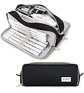 FANCY FOREST Large Capacity Pencil Case, KALIDI Pencil Pouch Office College School Large Storage ...