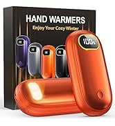 Hand Warmers - 6000-14000mAh Hand Warmers Rechargeable Up to 18Hrs Warmth, Electric Hand Warmers ...