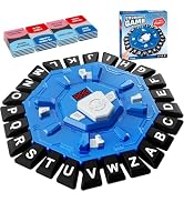 Humzo Word Game Family Board Games with Display Timer and 2 Modes, The Fast-Paced 24 Letters Pres...