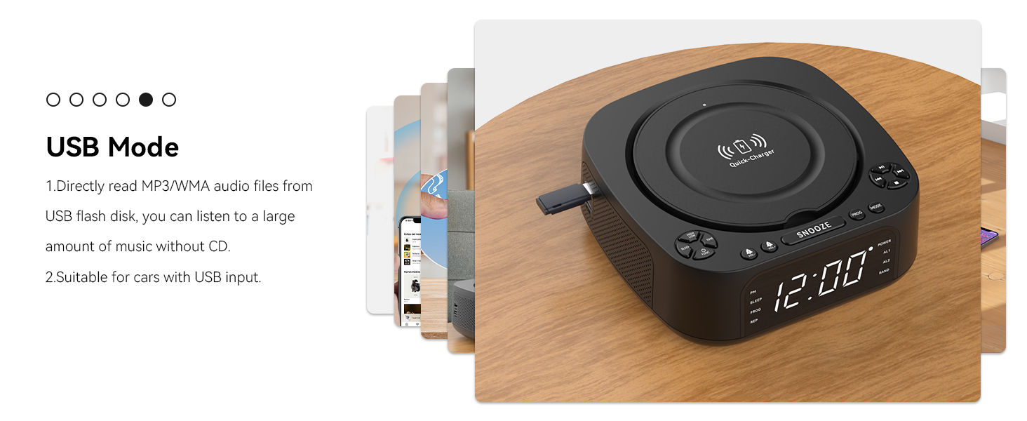 portable cd player with bluetooth