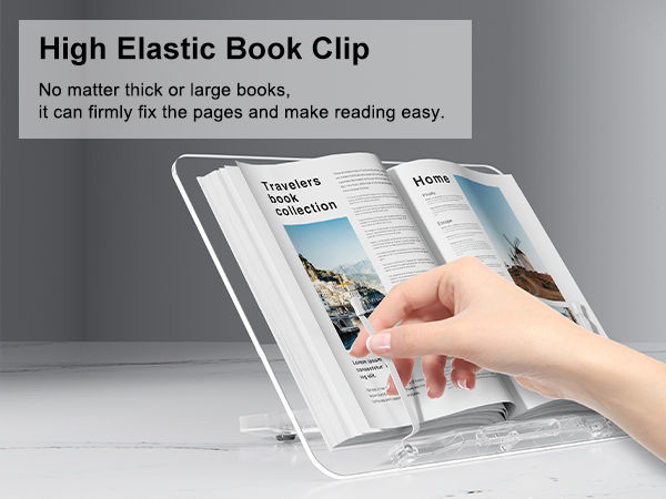 textbook stand holder