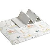 BG-BABYGO Baby Play Mat Reversible Baby Mat for Floor Foldable XPE Children's Crawling Mats Baby ...