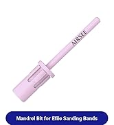 AIRSEE Nail Drill Mandrel Bit for Efile Sanding Bands, Stainless Steel Professional Electric File...