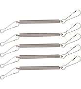 5Pcs Spring with 2 Clips Used Singly or in Combination to Hold Rabbit Water Dispenser Drinking Bo...