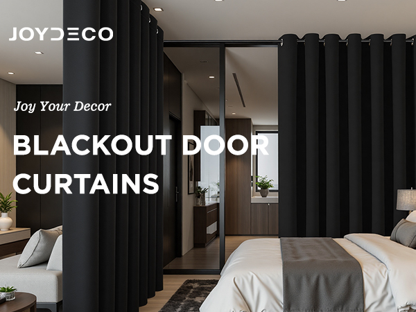 Blackout Patio Sliding Door Curtains