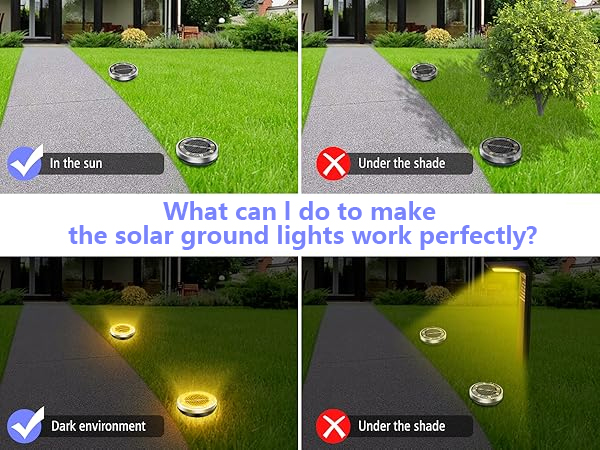 solar ground lights