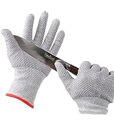 HPHST Cut Resistant Gloves, EN388 Level 5 Cut Resistant Gloves, No Cut Gloves, Cut Proof Gloves, ...