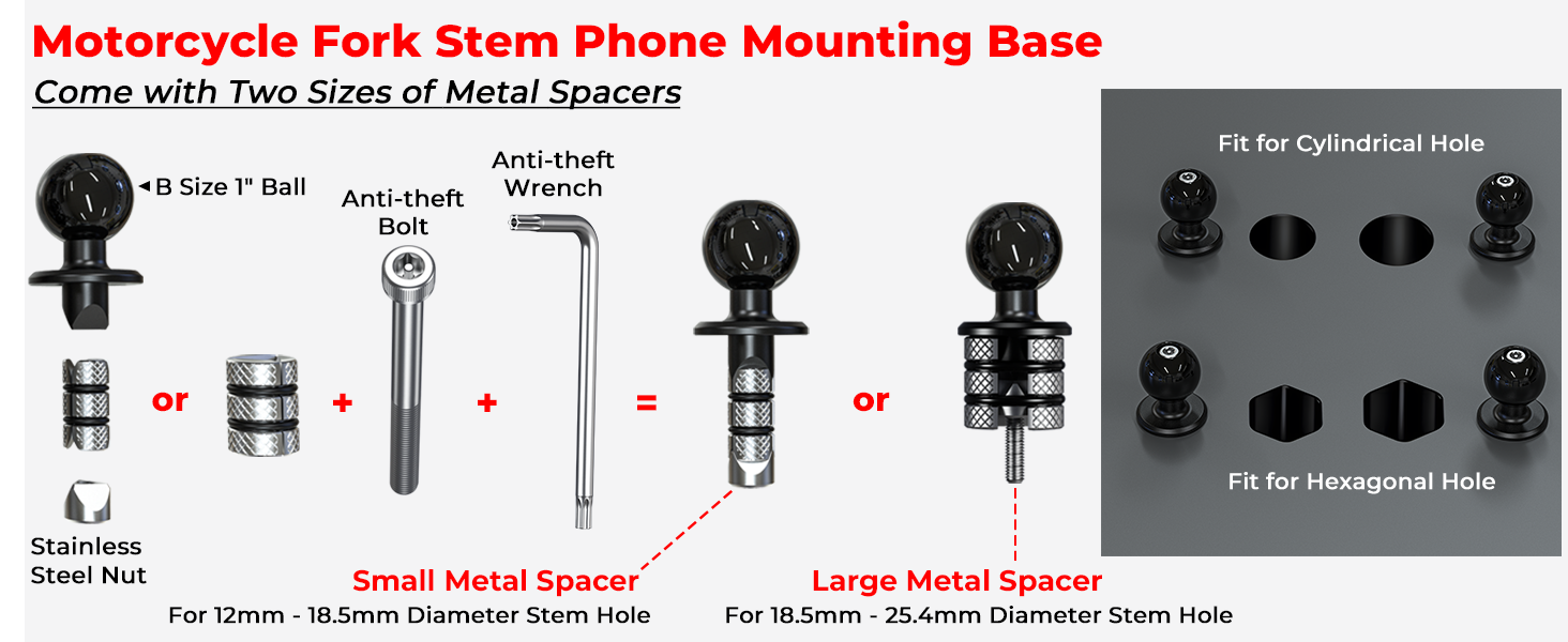 cell phone mount for motorcycle