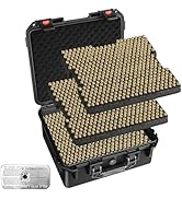1296 Round 9mm Ammo Storage Box - TSA Approved Waterproof 9mm Ammo Case, Bullets Case for 9x19mm ...