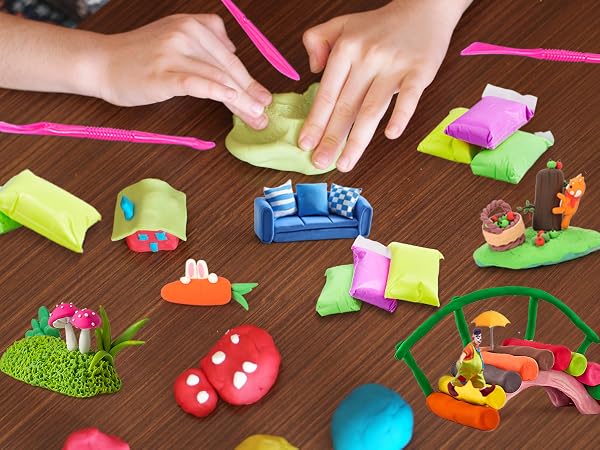 Air dry clay, modeling clay for kids, air clay, clay for kids,