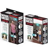Magic Mesh Elite & Double Door | Magnetic Screen Door, Heavy Duty Magnetic Closure, Door Net, Bug...