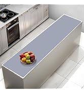 AECHY Extra Large Silicone Mat 78.74”x19.69”x0.08”, Multipurpose Silicone Mat Thick Heat Resistan...