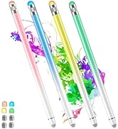 CapacitiveStylus Pens for Touch Screens with 8 Extra Tips High Sensitivity & Precision Tablet Pen...