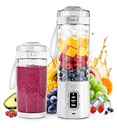 MIAOKE 2026 Upgrade 700 ML Portable Smoothie Blender, Rechargeable Personal Blende, Contains both...