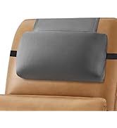 Head Recliner Pillow Adjustable Shredded Memory Foam Headrest Pillows for Recliner Chairs,Non-Sli...
