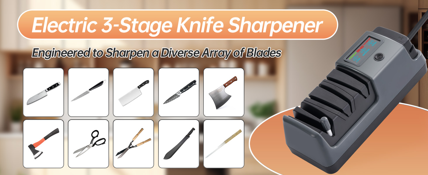 electric knife sharpener knife sharpener electric automatic knife sharpener