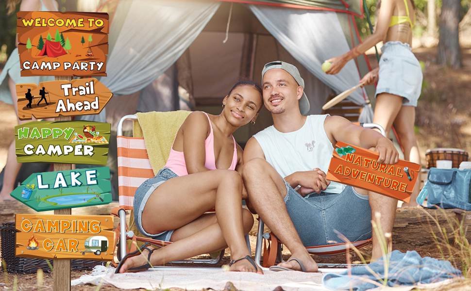 Camping Party Decorations