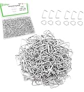 Ruibapa Hog Rings Professional Upholstery 3/4" Galvanized Hog Rings Installation Assortment Kit f...