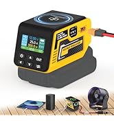 Hisecren 300W Adjustable Voltage Regulator Power Converter Compatible with Dewalt 20V Battery, 2-...