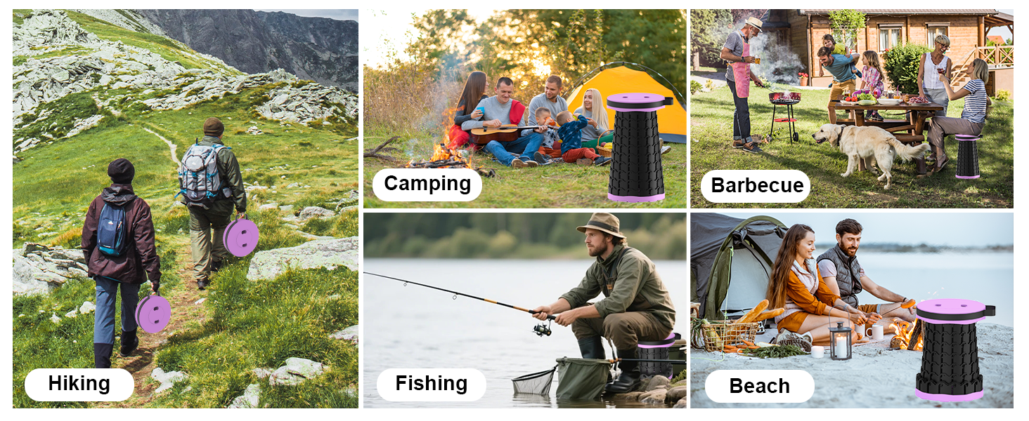 portable folding stool,pop up stool chair,collapsible seat,camping stools,retractable stool