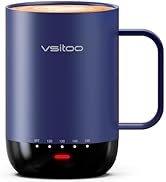 VSITOO S3 Pro 16oz Smart Self Heating Coffee Mug, Heated Coffee Mug with AI Auto-Sensing Temperat...