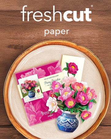 freshcut paper peony bouquet