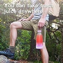 You can take fresh juice anywhere