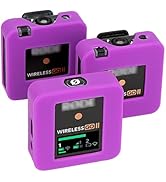 YOUSHARES Silicone Case Compatible with RODE Wireless Go 2 Accessories RODE Wireless go II MIC Si...