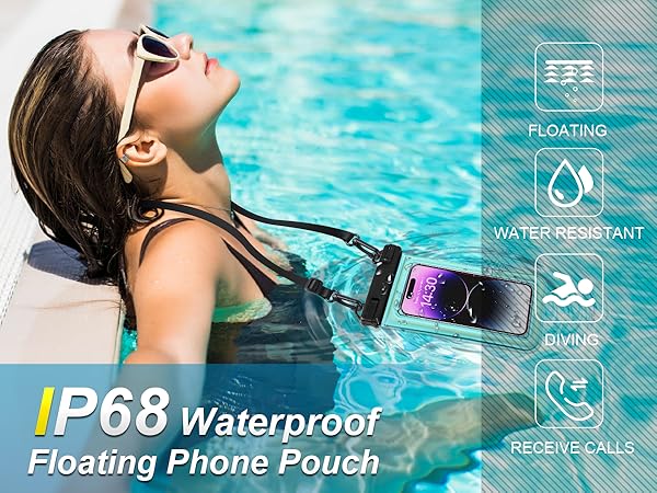 water proof phone pouch iphone