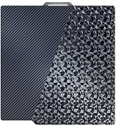 TIOPY Carbon Fiber PET+ Diamond PEO Printer Bed for Bambu Lab 3D Printer, Double Sided Build Plat...