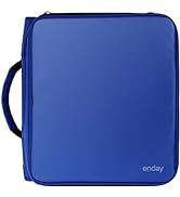 3 Ring Zipper Binder, 2 Inch Binder with Zipper, 880 Sheet Capacity 5 Pockets Expanding File Fold...