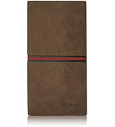 WisePoint Slim Wallet for Men, PU Leather Mens Wallet Minimalist Credit Card Holder Wallet with M...